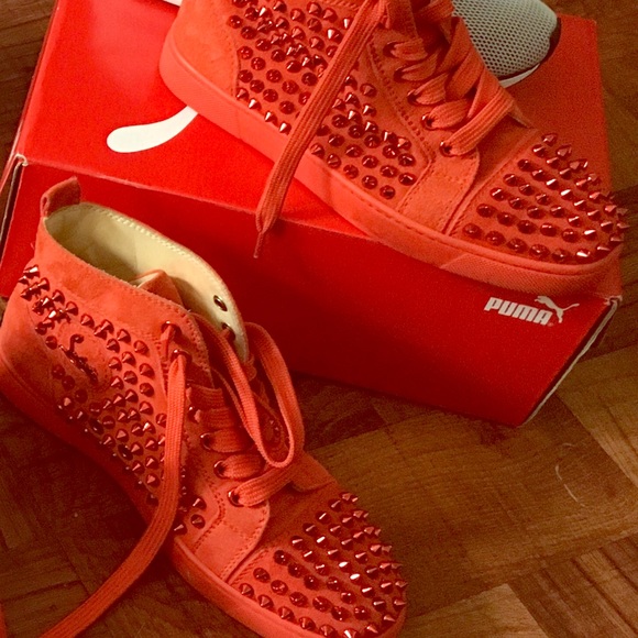 orange red bottoms